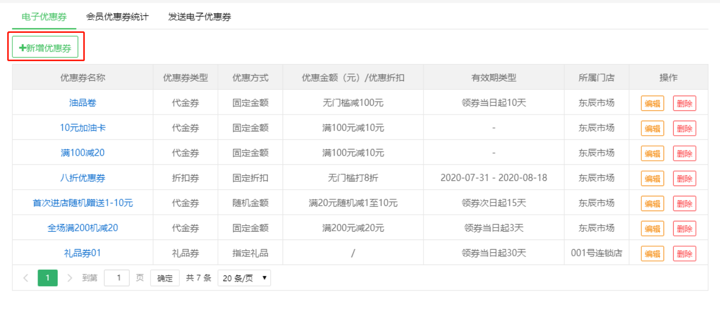 电子优惠券