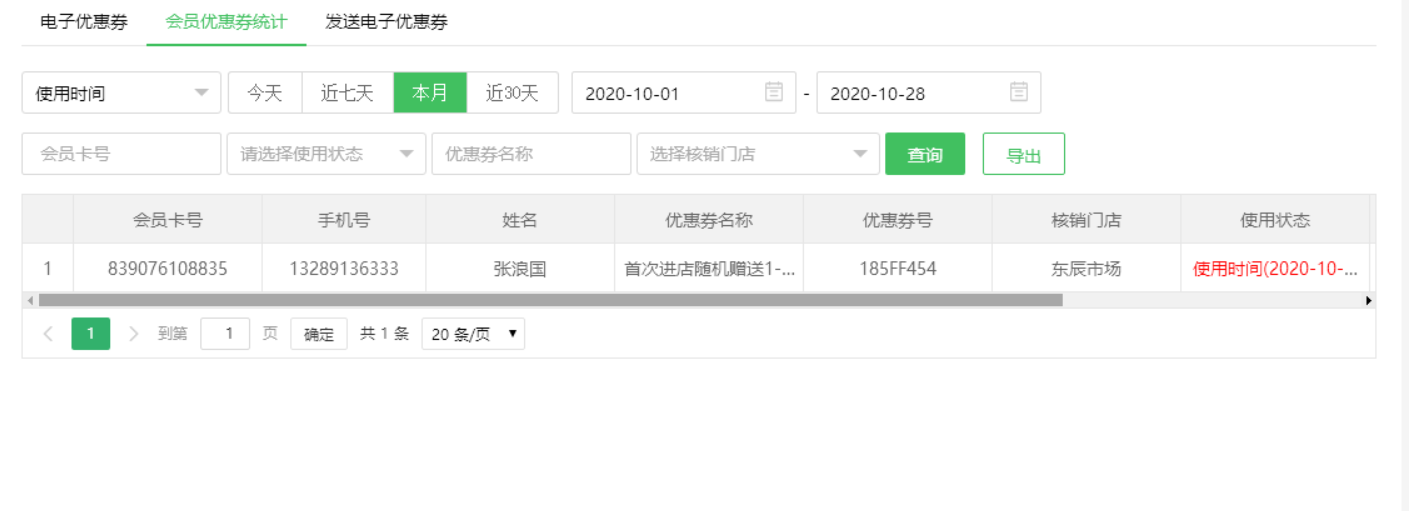 电子优惠券