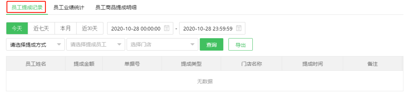 员工报表